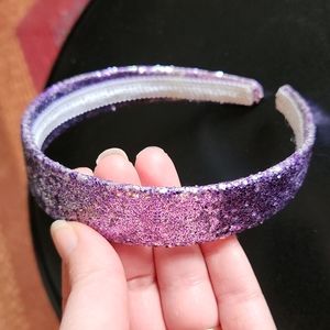 Purple Glitter Headband 💜